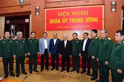 75 năm QĐND Việt Nam anh hùng vững bước dưới lá cờ vinh quang của Đảng
