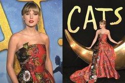 Taylor Swift diện đầm đỏ đẹp tựa nữ thần trên thảm đỏ ra mắt phim 'Cats'
