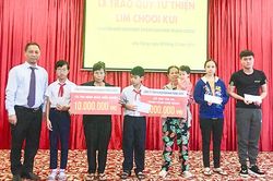 Hỗ trợ trẻ em mắc bệnh hiểm nghèo