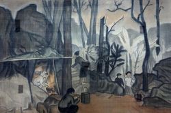 Triển lãm 58 tác phẩm mỹ thuật 'Từ nhân dân mà ra'
