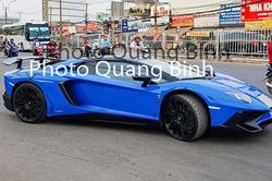 Xe Lamborghini Aventador SV Roadster gần 40 tỷ tại Việt Nam