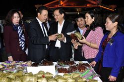 Khai mạc Tuần lễ cam sành, các sản phẩm tiêu biểu tỉnh Hà Giang tại Hà Nội