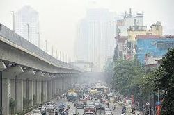 Hà Nội: Chất lượng không khí tiếp tục chịu sự ảnh hưởng từ hoạt động giao thông