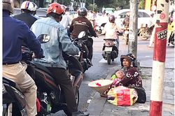 Tăng cường xử lý tình trạng người ăn xin