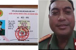 Giả 'sếp' Bộ Công an đến thăm trụ sở công an huyện trong đêm