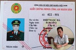 Giả danh Cục phó thuộc Bộ Công an vào thăm Công an huyện