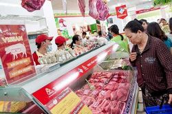 Vận động người dân dùng thịt lợn 'mát' thay thế thịt lợn tươi