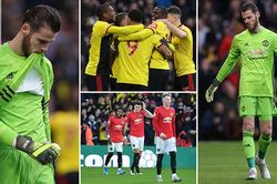 Watford 2-0 MU: De Gea mắc sai lầm, MU thua bạc nhược trước đội bét bảng