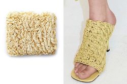 Túi, giày mỳ tôm và loạy phụ kiện hàng hiệu kỳ cục khiến dân mạng phát mệt