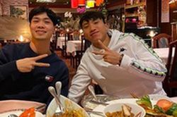 Công Phượng đi hơn 300 km từ Bỉ sang Hà Lan để gặp Văn Hậu