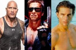 Các huyền thoại cơ bắp đình đám Hollywood: Tom Cruise, The Rock có ngang tầm Arnold Schwarzenegger?