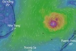 Biển Đông có thể đón bão trước Tết Dương lịch