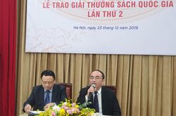 100 triệu đồng sẽ trao cho tác giả đạt giải A sách Quốc gia 2019