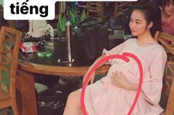 Thực hư hình ảnh Hòa Minzy khệ nệ bụng bầu vượt mặt khiến các fan hoang mang