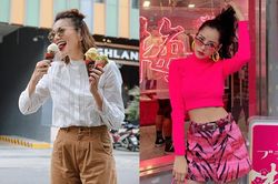 Thanh Hằng đời thường mặc đồ nam tính, Chi Pu thích style gợi cảm