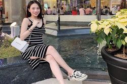 Ái nữ đại gia Minh Nhựa mang bầu vẫn ăn mặc sành điệu 'hết nấc'
