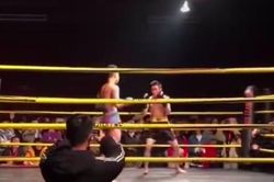 Thi kick-boxing thuê, nam sinh 22 tuổi đột quỵ trên sàn đấu