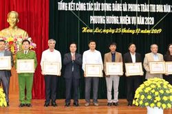 Hoa Lư tổng kết công tác xây dựng Đảng và phong trào thi đua năm 2019