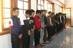 Phá đường dây lừa đảo qua điện thoại, tạm giữ 23 đối tượng
