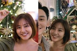 Không còn úp mở, Văn Mai Hương công khai bạn trai trong đêm Giáng Sinh