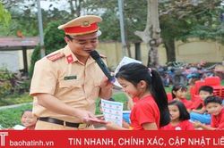 'Doremon với an toàn giao thông' đến với gần 400 học sinh tiểu học Cẩm Vịnh