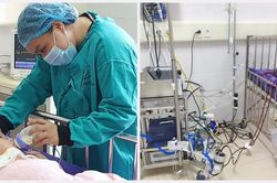 Lần đầu tiên cứu sống trẻ suy hô hấp/viêm phổi rất nặng bằng kỹ thuật ECMO