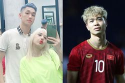 Trọng Đại và các cầu thủ nối gót Văn Toàn nhuộm tóc bạc