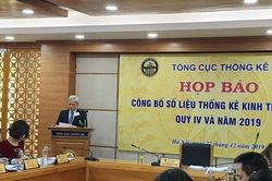 GDP năm 2019 vượt mục tiêu, tăng 7,02%