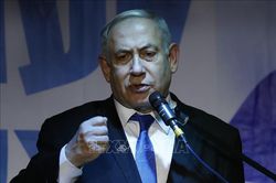 Thủ tướng Israel Benjamin Netanyahu tái đắc cử Chủ tịch đảng Likud