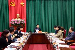 Thành ủy Hà Nội tích cực chuẩn bị tốt nhất văn kiện Đại hội Đảng bộ Thành phố