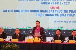 Chủ tịch Quốc hội dự Hội nghị Thường trực HĐND các tỉnh Bắc Trung Bộ