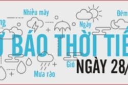 Dự báo thời tiết ngày 28/11: Sương thở than trong những đêm gió lạnh