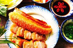 Thịt phơi nắng chiên giòn