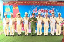 Từng bước chính quy hóa lực lượng Công an xã