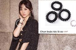 Fan 'lầy lội' lấy ảnh sang chảnh, diện đồ hiệu của Hari Won làm mẫu bán chun buộc tóc giá 4.000 đồng