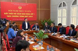 Hơn 6.000 giáo viên Hà Nội được tiếp cận bộ SGK lớp 1 mới