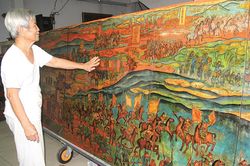 Nhờ tranh kể chuyện sử xưa