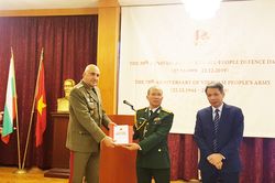 Bulgaria: Giới thiệu Sách Trắng Quốc phòng Việt Nam tại thủ đô Sofia