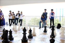 Nhiều trò chơi dân gian được tái hiện tại Ngày hội thể thao trí tuệ 2019