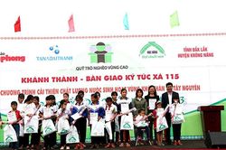 Khánh thành và bàn giao Ký túc xá 115 cho học sinh vùng sâu Đắk Lắk
