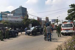 Thanh niên nghi ngáo đá đánh vợ và con nhỏ ở TPHCM