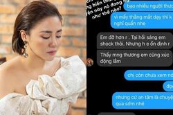 Phạm Quỳnh Anh thông báo sức khỏe của Văn Mai Hương đã ổn định