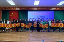 50 thí sinh tham dự Hội thi giáo viên dạy giỏi quận Hai Bà Trưng