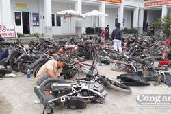 Tiêu hủy tang vật vi phạm