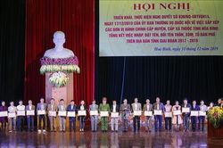 Hòa Bình có 10 đơn vị hành chính cấp huyện, 151 đơn vị hành chính cấp xã