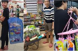 Nói không với túi nilon, người Thái sáng tạo muôn kiểu đựng hàng
