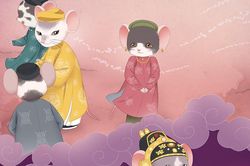 Độc đáo bộ lịch chuột kể chuyện triều Nguyễn
