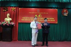 Bổ nhiệm Phó viện trưởng VKSND tỉnh Sơn La và Viện trưởng VKSND TP Sơn La