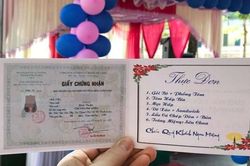 Menu đám cưới khiến dân mạng phải há hốc mồm