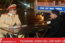 Xử phạt 21,5 triệu đồng trong ngày đầu thực hiện Luật Phòng chống tác hại của rượu, bia trong nội thành Hà Tĩnh